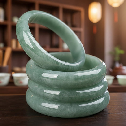 Jade Bangle Bracelet