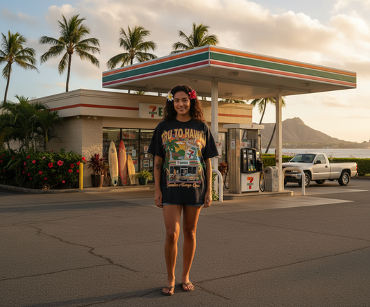 TRU TO HAWAII 7/11 TEE