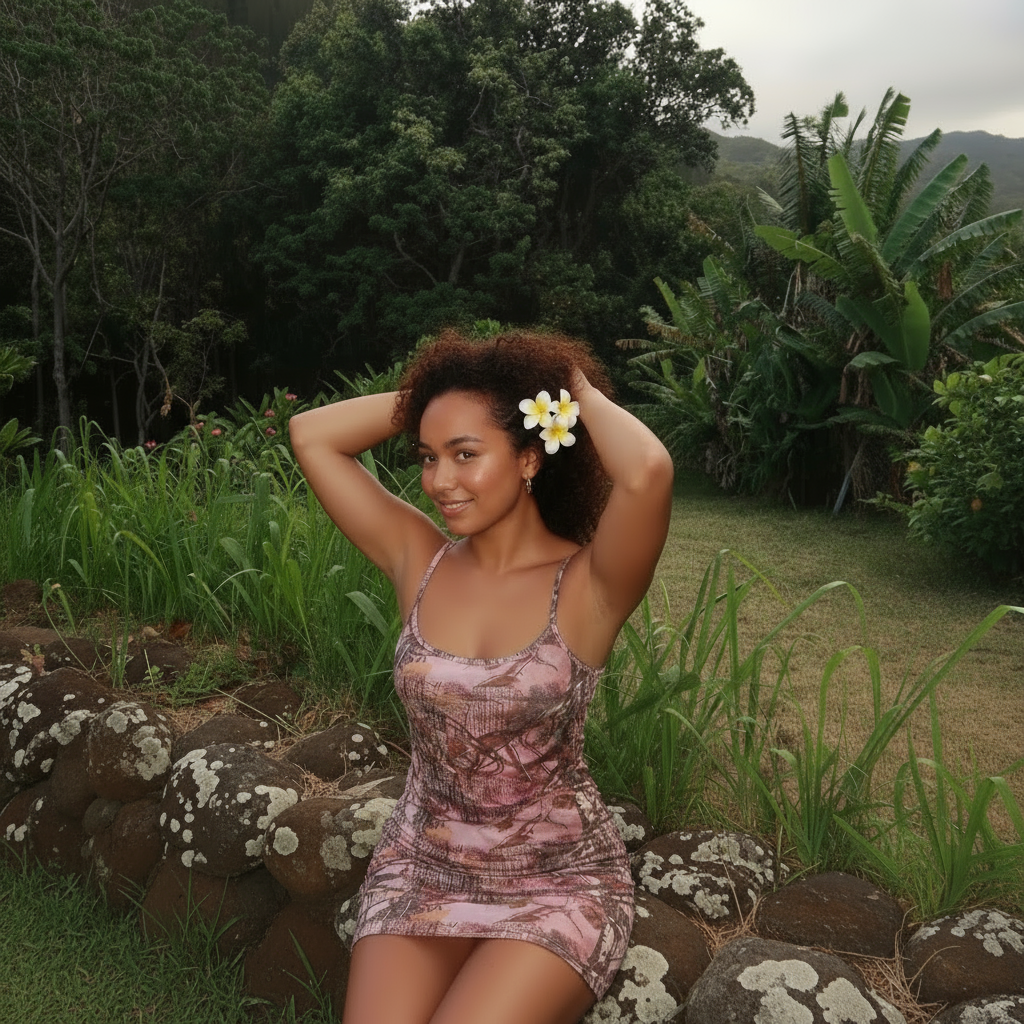 REAL TREE (PINK CAMO) DRESS